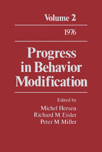 Produktbild: Progress in Behavior Modification