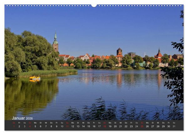 Produktbild: Stralsund. Das Tor zur Insel R&uuml;gen (hochwertiger Premium Wandkalender 2026 DIN A2 quer), Kunstdruck in Hochglanz