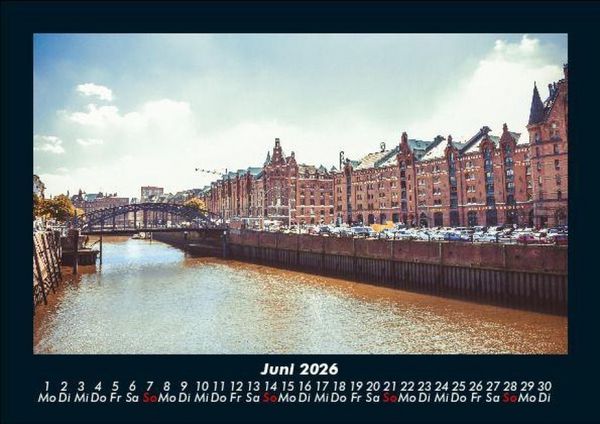 Produktbild: Hamburg 2026 Fotokalender DIN A5