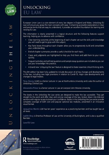 Produktbild: Unlocking EU Law