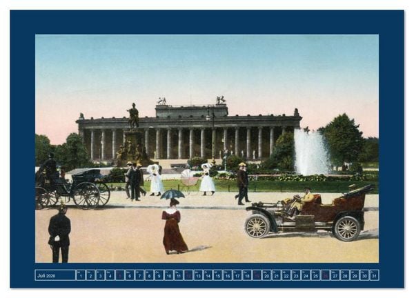 Produktbild: Historisches Berlin von 1888 bis 1918 (Wandkalender 2026 DIN A3 quer), CALVENDO Monatskalender