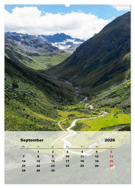 Produktbild: Bergwelten (hochwertiger Premium Wandkalender 2026 DIN A2 hoch), Kunstdruck in Hochglanz