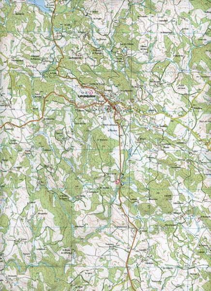 Produktbild: Lacapelle-Marival 1:25 000