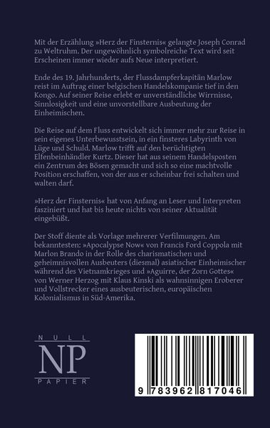 Produktbild: Das Herz der Finsternis