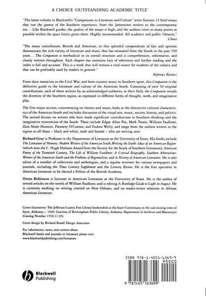 Produktbild: Comp Literature American South