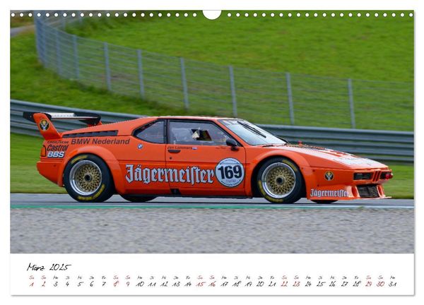 Produktbild: BMW M1 Procar (Wandkalender 2025 DIN A3 quer), CALVENDO Monatskalender