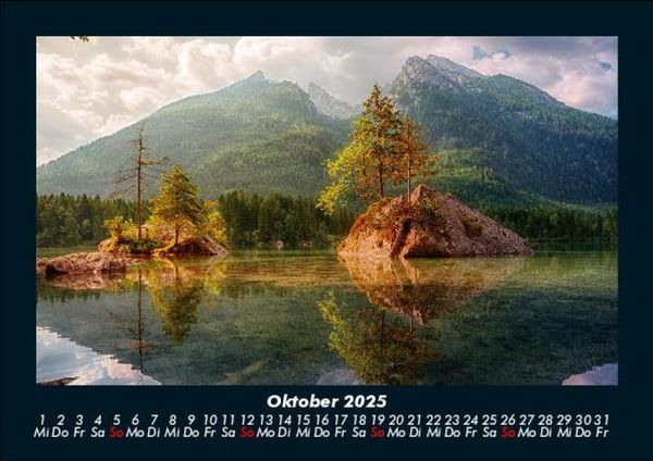Produktbild: Bergige Welten 2025 Fotokalender DIN A5