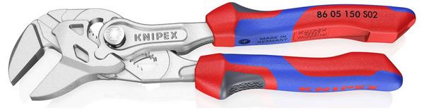 Produktbild: Knipex 86 05 150 S02 Zangenschl&uuml;ssel 15cm