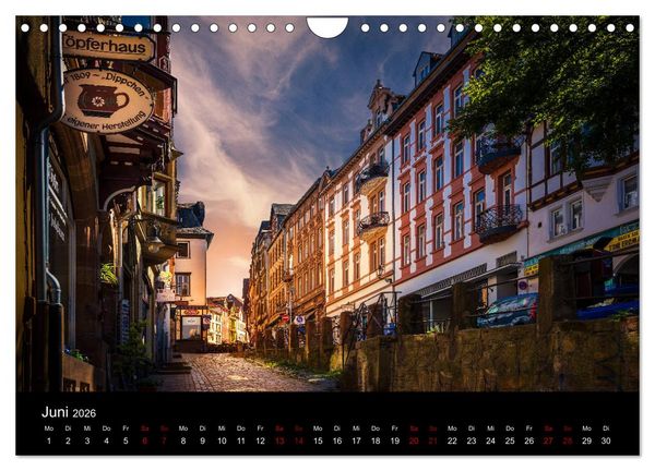 Produktbild: M&auml;rchenhaftes Marburg (Wandkalender 2026 DIN A4 quer), CALVENDO Monatskalender