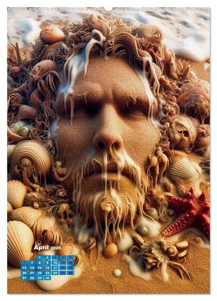 Produktbild: Aus Sand und Meerschaum! (hochwertiger Premium Wandkalender 2026 DIN A2 hoch), Kunstdruck in Hochglanz