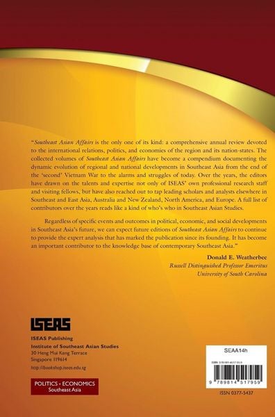 Produktbild: Southeast Asian Affairs 2014
