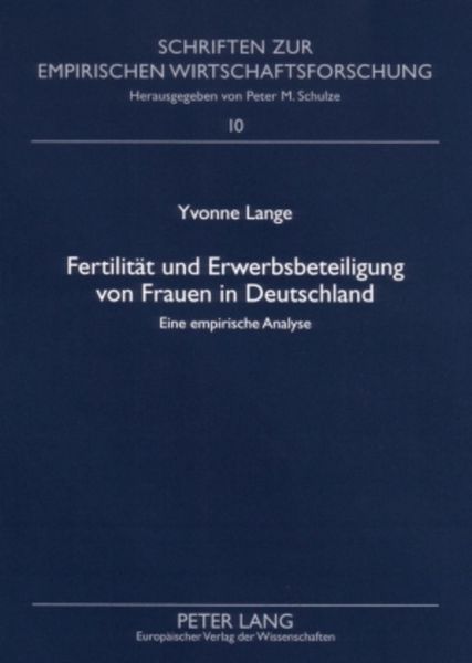 Produktbild: Fertilit&auml;t und Erwerbsbeteiligung von Frauen in Deutschland