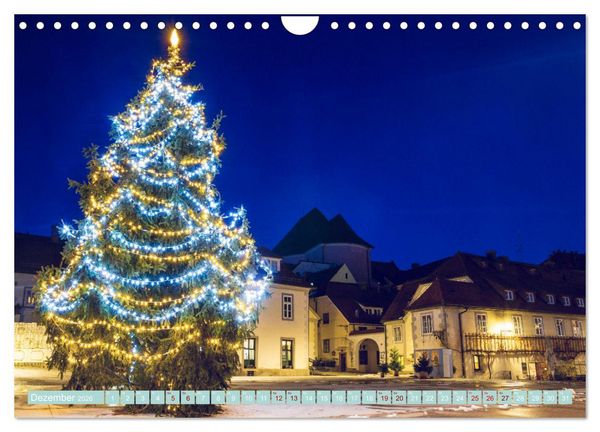 Produktbild: Maribor - Entspannde Stadt am Ufer der Drau (Wandkalender 2026 DIN A4 quer), CALVENDO Monatskalender