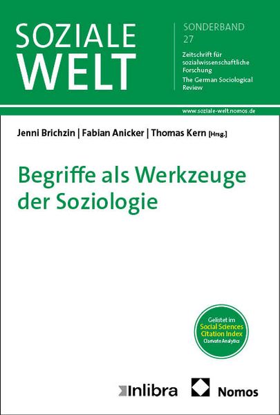 Produktbild: Begriffe als Werkzeuge der Soziologie