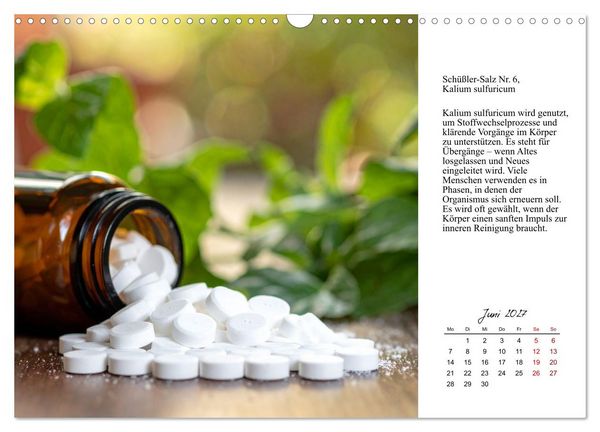 Produktbild: Die Kraft der Mineralbalance (Wandkalender 2027 DIN A3 quer), CALVENDO Monatskalender