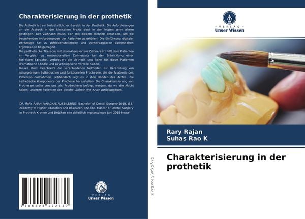 Charakterisierung in der prothetik, Taschenbuch von Rary Rajan , Suhas Rao K., Verlag Unser Wissen, 9786204172637