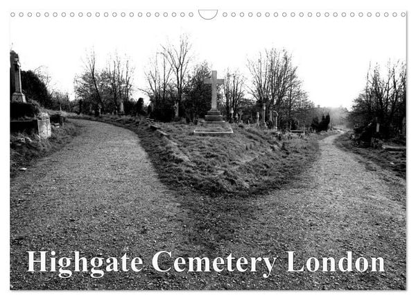 Produktbild: Highgate Cemetery London (Wandkalender 2026 DIN A3 quer), CALVENDO Monatskalender