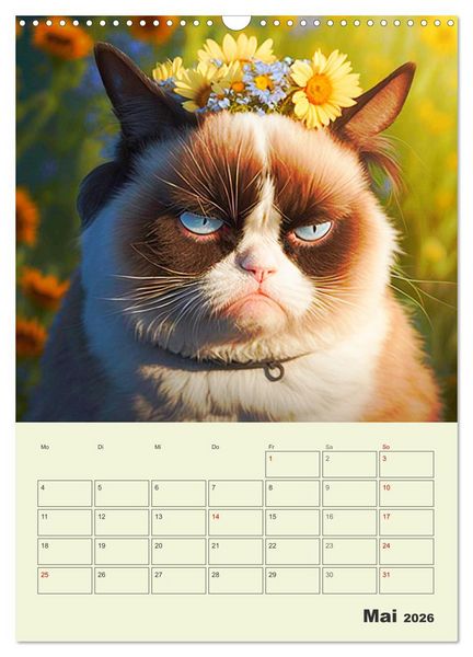 Produktbild: Jetzt ist die Katze aus dem Sack! Katzenspa&szlig; vom Feinsten! (Wandkalender 2026 DIN A3 hoch), CALVENDO Monatskalender