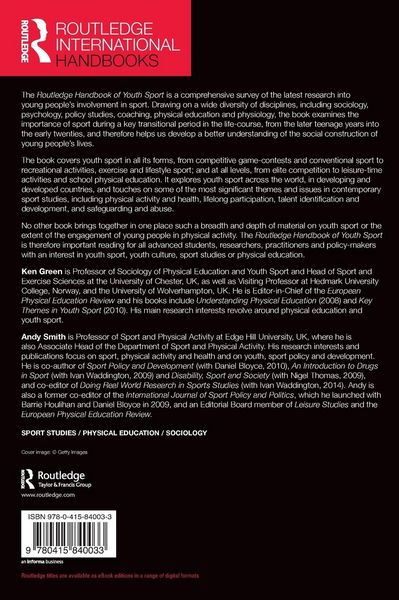 Produktbild: Routledge Handbook of Youth Sport