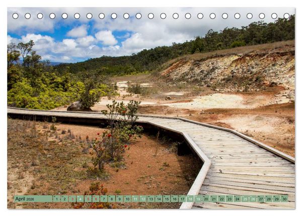 Produktbild: Big Island - Reise in eine unvergessliche Welt (Tischkalender 2026 DIN A5 quer), CALVENDO Monatskalender