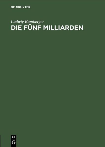 Produktbild: Die f&uuml;nf Milliarden