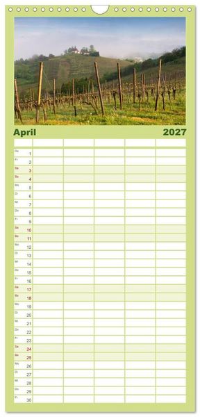Produktbild: Familienplaner 2027 - Schwarzwald 2027 mit 5 Spalten (Wandkalender, 21 x 45 cm) CALVENDO