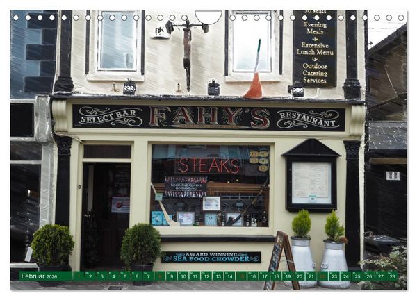 Produktbild: Irish Pubfronts - Irlands urige Kneipen (Wandkalender 2026 DIN A4 quer), CALVENDO Monatskalender