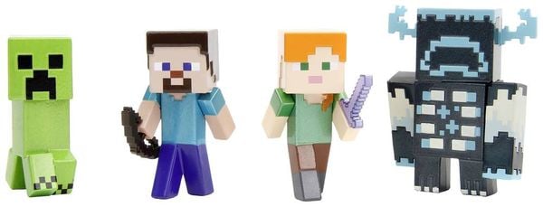 Minecraft 4-Pack 2.5' Figures