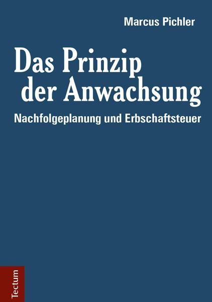 Produktbild: Das Prinzip der Anwachsung