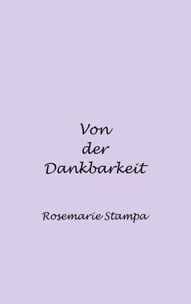 Produktbild: Von der Dankbarkeit