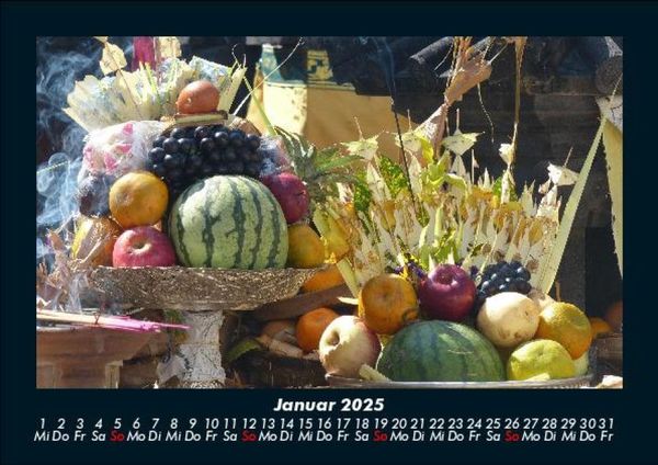 Produktbild: Fr&uuml;chte 2025 Fotokalender DIN A5