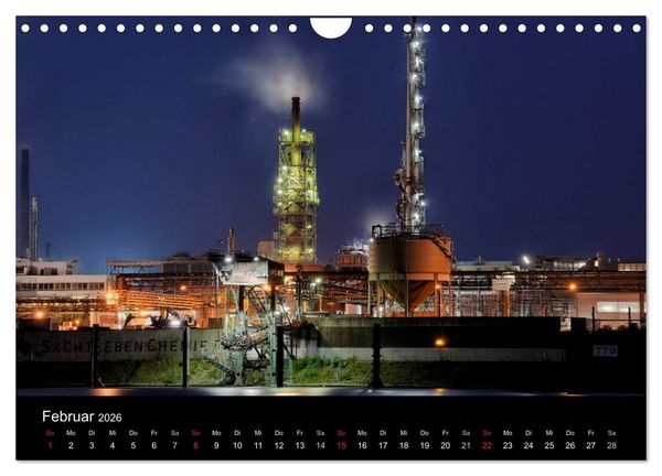 Produktbild: Ruhrlights II - Nachtlichter des Ruhrgebietes (Wandkalender 2026 DIN A4 quer), CALVENDO Monatskalender