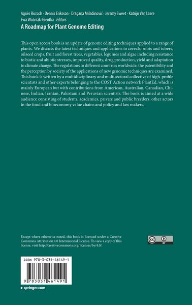 Produktbild: A Roadmap for Plant Genome Editing