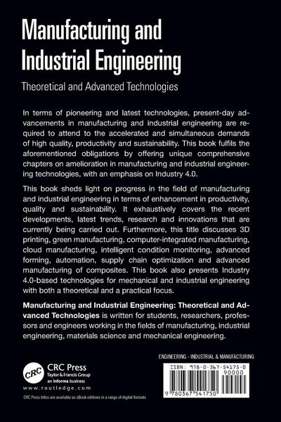 Produktbild: Manufacturing and Industrial Engineering