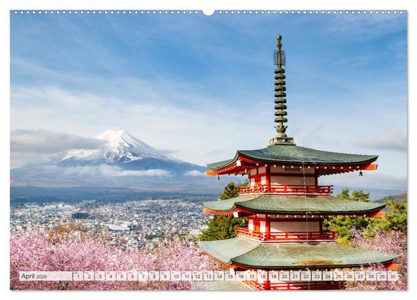 Produktbild: JAPAN Journey through time and beauty (Wall Calendar 2026 DIN A2 landscape), CALVENDO 12 Month Wall Calendar