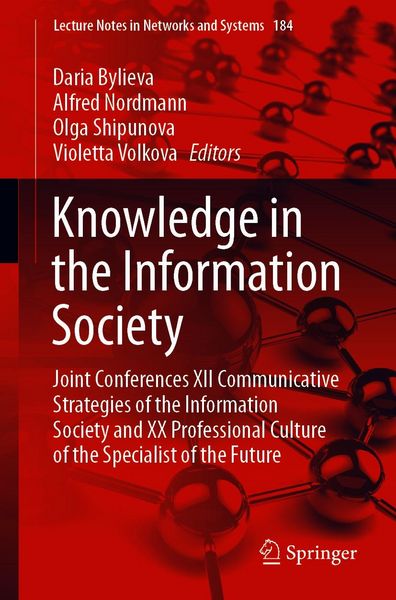 Produktbild: Knowledge in the Information Society