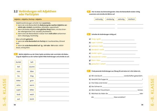 Produktbild: 222 Rechtschreib&uuml;bungen - 5. Klasse bis Abitur. Regeln und Texte zum &Uuml;ben. Rechtschreibung gezielt verbessern mit &Uuml;bungen und Tipps (Duden Lernhilfen)