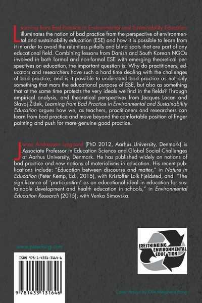 Produktbild: Learning from Bad Practice in Environmental and Sustainability Education