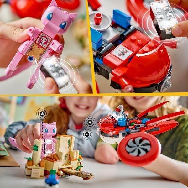 Produktbild: LEGO Pok&eacute;mon SMART Play: Drohnensuche nach einem Mysteri&ouml;sen Mew kompatibles Set 72161