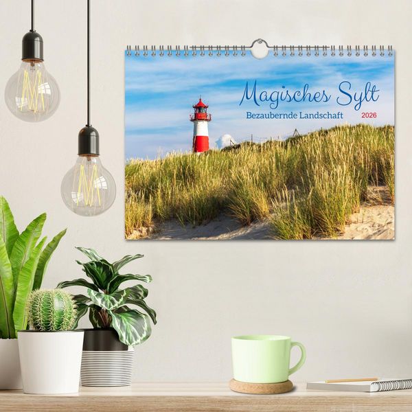 Produktbild: Magisches Sylt. Bezaubernde Landschaft (Wandkalender 2026 DIN A4 quer), CALVENDO Monatskalender