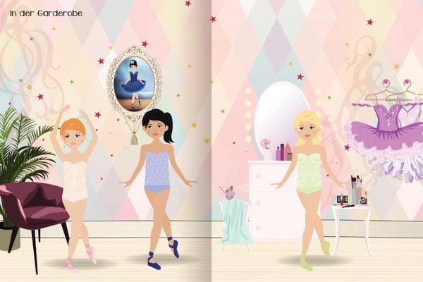 Produktbild: Sticker-Anziehpuppen &ndash; Ballerina