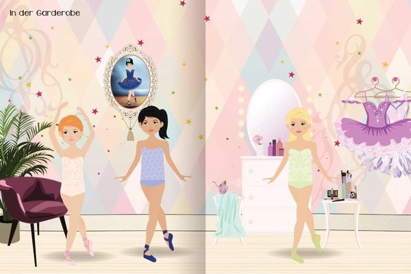 Produktbild: Sticker-Anziehpuppen &ndash; Ballerina