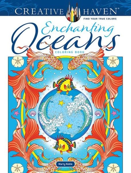 Produktbild: Creative Haven Enchanting Oceans Coloring Book