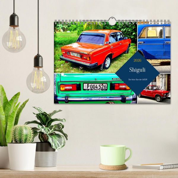 Produktbild: Shiguli - Der Auto-Star der UdSSR (Wandkalender 2026 DIN A4 quer), CALVENDO Monatskalender