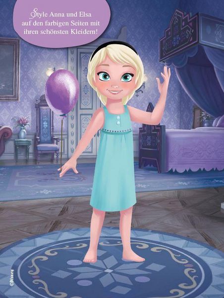 Produktbild: Disney Die Eisk&ouml;nigin: Zauberhafter Styling-Spa&szlig;: Stickern, Malen, Stylen