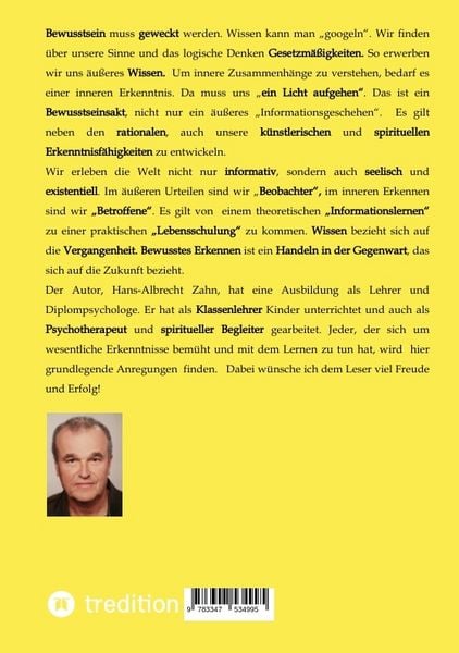 Produktbild: Bewusstsein wecken statt Wissen ansammeln