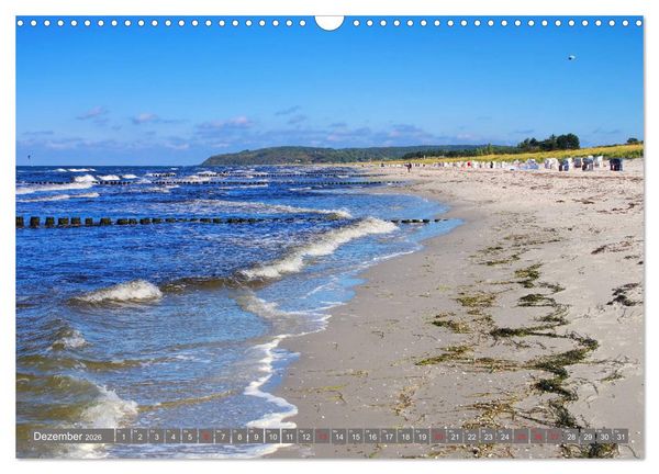 Produktbild: Insel Hiddensee - Dat s&ouml;te L&auml;nneken (Wandkalender 2026 DIN A3 quer), CALVENDO Monatskalender
