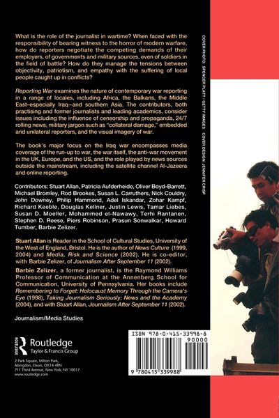 Produktbild: Reporting War