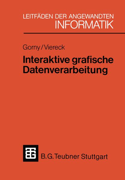 Produktbild: Interaktive grafische Datenverarbeitung