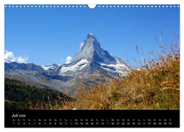 Produktbild: Faszination Matterhorn (Wandkalender 2026 DIN A3 quer), CALVENDO Monatskalender